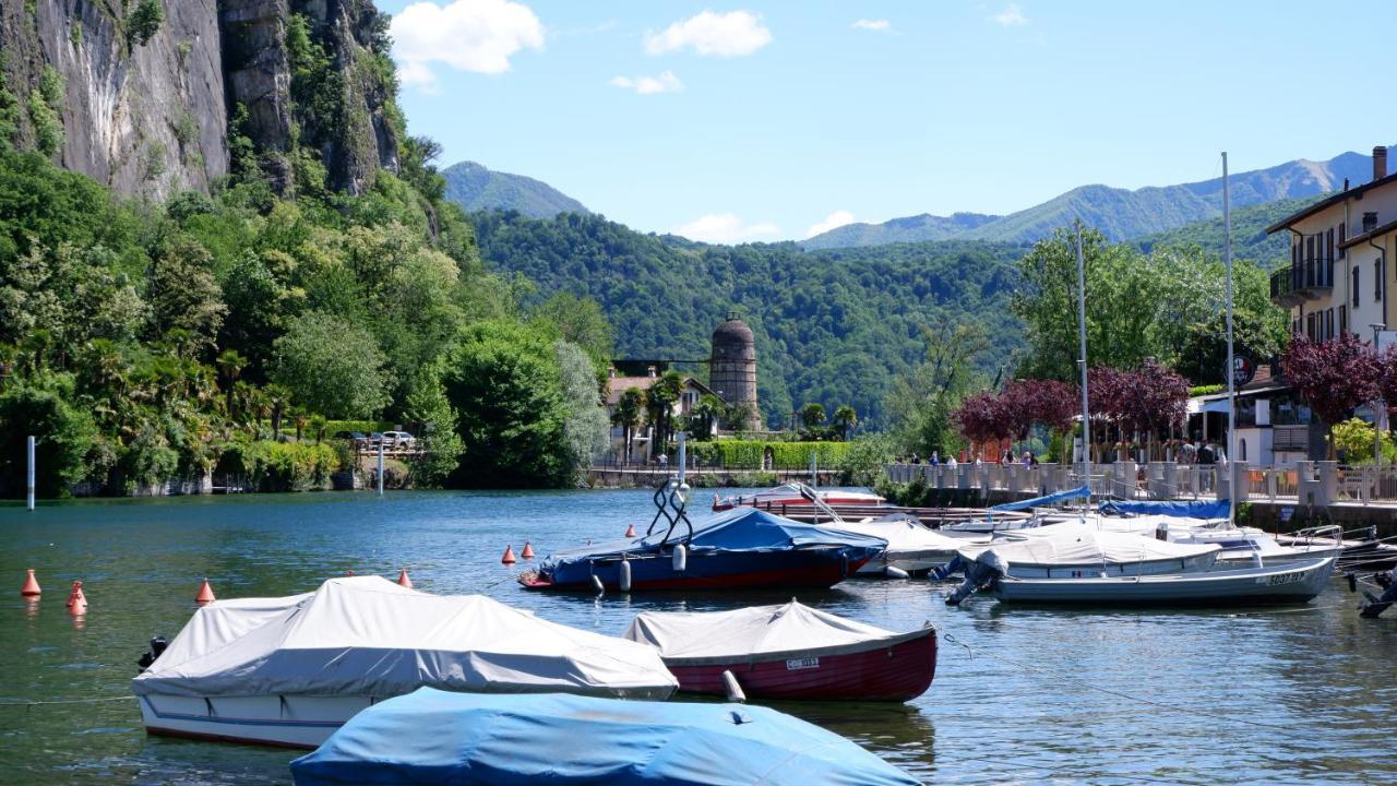 Lavena - Lake & Mountain Apartments Lavena Ponte Tresa Bagian luar foto