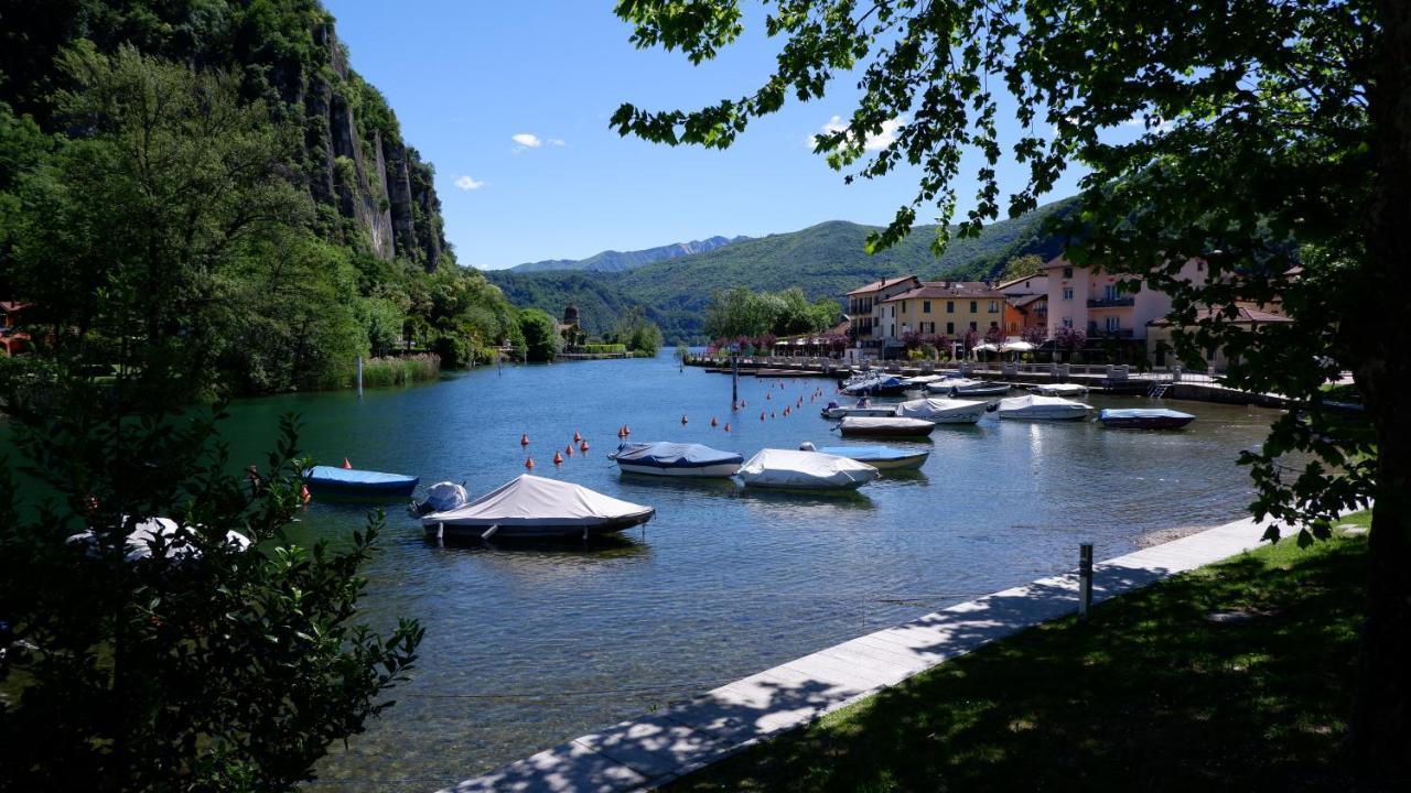 Lavena - Lake & Mountain Apartments Lavena Ponte Tresa Bagian luar foto