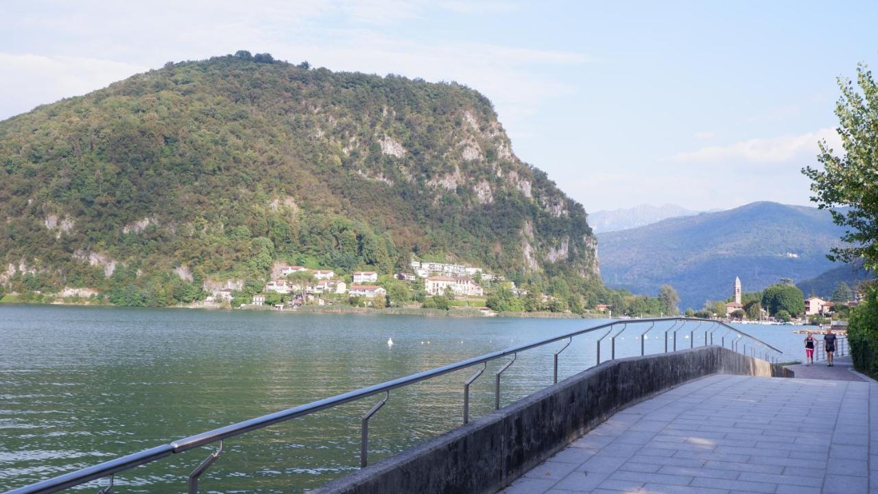 Lavena - Lake & Mountain Apartments Lavena Ponte Tresa Bagian luar foto